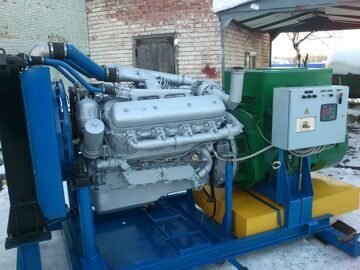 Двигатель ЯМЗ-7514, генератор ГСФ-200